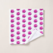 Painted Peony Badhandtuch Set (Waschlappen)