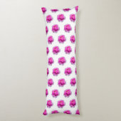 Painted Peony Seitenschläferkissen (Rückseite (Vertikal))