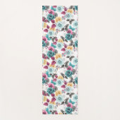 Painted Petals Yogamatte (Vorderseite)