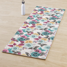 Painted Petals Yogamatte