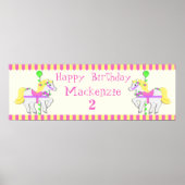 Painted Ponies Birthday Poster (Vorne)