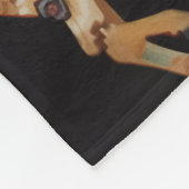 Painted Ponies Fleece Blanket (Ecke)