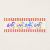 Painted Ponies Gift Tag (Rückseite)