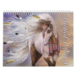 Painted Ponies III Calendar Kalender