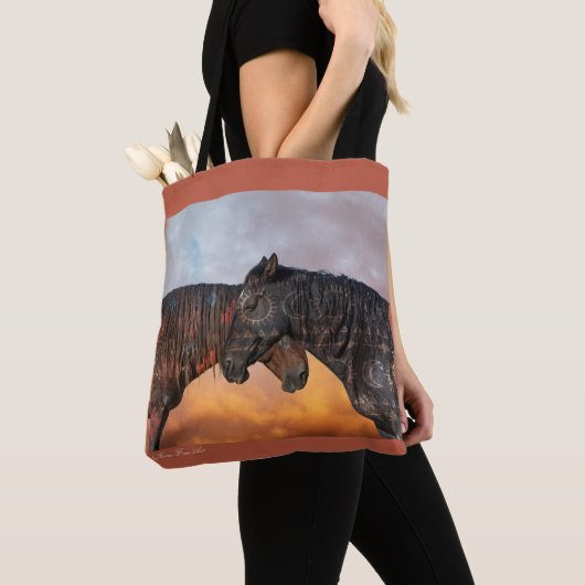 Painted Ponies Tote Bag Tasche (Von Nahem)