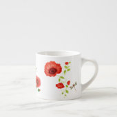 Painted Poppies Bone China Tasse (Rechts)
