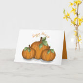 Painted Pumpkins Card Karte (Gelbe Blume)