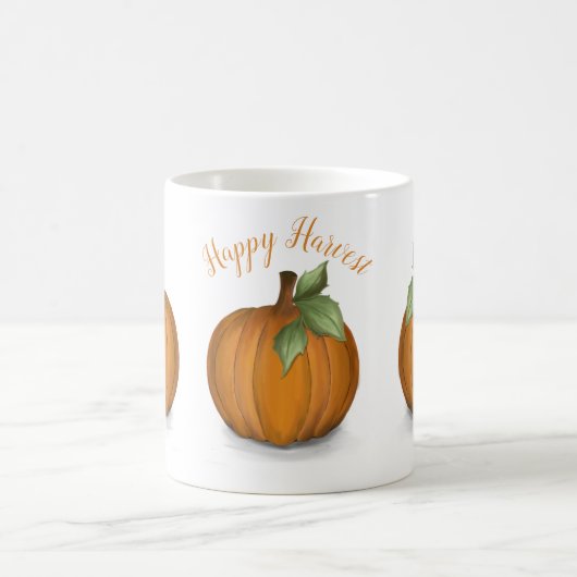 Painted Pumpkins Coffee Tasse (Mittel)