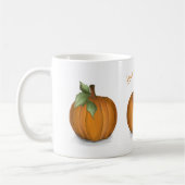 Painted Pumpkins Coffee Tasse (Links)