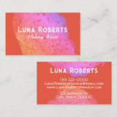 Painted Rainbow Business Card Visitenkarte (Vorne/Hinten)