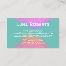 Painted Rainbow Business Card Visitenkarte