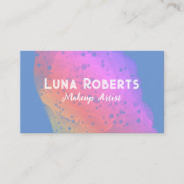 Painted Rainbow Business Card Visitenkarte