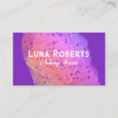 Painted Rainbow Business Card Visitenkarte (Vorderseite)