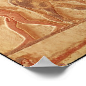 Painted relief depicting poster (Ecke)