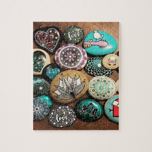 Painted Rock Puzzle (Vertikal)