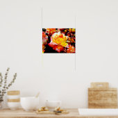 Painted Rose Poster (Küche)