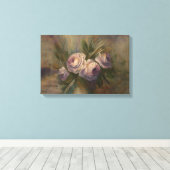 Painted Roses 18" x 12"  Leinwanddruck (Insitu (Holzboden))