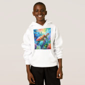 Painted Sea Turtle Hoodie (Vorne ganz)