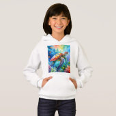 Painted Sea Turtle Hoodie (Vorne ganz)