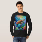 Painted Sea Turtle T-Shirt (Vorne ganz)