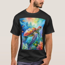 Painted Sea Turtle T-Shirt