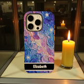 Painted Stars Handy Cover mit individueller Anpass