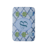 Painted Topiary Chinoiserie Ginger Jars Jar Badematte (Vorderseite Vertikal)