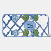 Painted Topiary Chinoiserie Ginger Jars Jar Case-Mate iPhone Hülle (Rückseite (Horizontal))