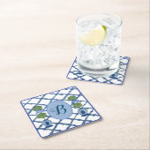 Painted Topiary Chinoiserie Ginger Jars Jar  Rechteckiger Pappuntersetzer (Vor Ort)