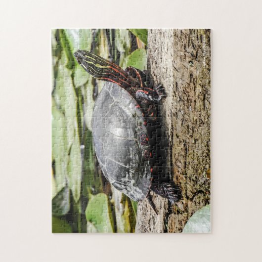 Painted Turtle Jigsaw Puzzle (Vertikal)