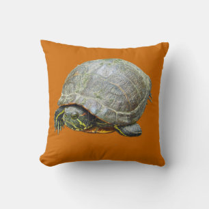 Painted Turtle Pillow Kissen