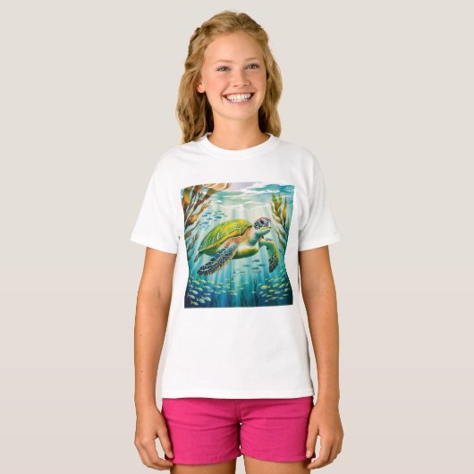 Painted Turtle T-Shirt (Vorne ganz)