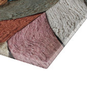 Painted Wood Cutting Board Schneidebrett (Ecke)