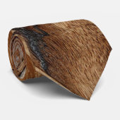Painted Wood Neck Tie Krawatte (Gerollt)