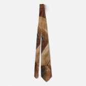 Painted Wood Neck Tie Krawatte (Rückseite)