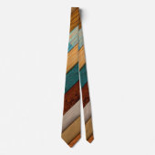 Painted Wood Neck Tie Krawatte (Vorderseite)