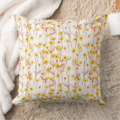 Painted Yellow Daisies Kissen (Decke)