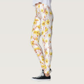 Painted Yellow Daisies Leggings (Links)