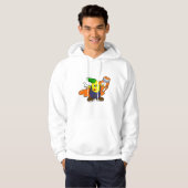 Painter als Maler mit Pinsel Hoodie (Vorne ganz)