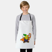 Painter als Maler mit Pinsel Schürze (Getragen)