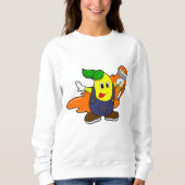 Painter als Maler mit Pinsel Sweatshirt (Vorderseite)
