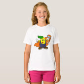 Painter als Maler mit Pinsel T-Shirt (Vorne ganz)