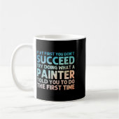 Painter Art For Men Women Painting Job House Paint Kaffeetasse (Links)