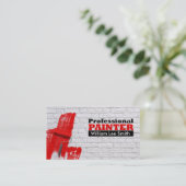Painter Business card Visitenkarte (Stehend Vorderseite)