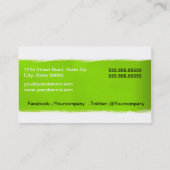 Painter Business Card Visitenkarte (Rückseite)