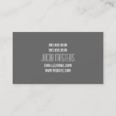 Painter Construction Business Card Visitenkarte (Rückseite)