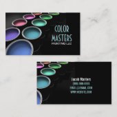 Painter Construction Business Card Visitenkarte (Vorne/Hinten)