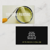 Painter Construction Business Card Visitenkarte (Vorne/Hinten)