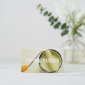 Painter Construction Business Card Visitenkarte (Stehend Vorderseite)