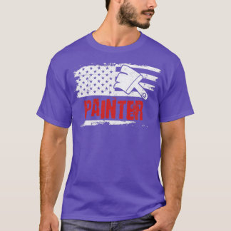 Painter Job Vintag America Worker T-Shirt